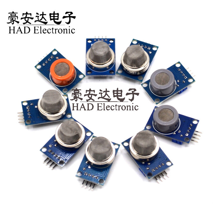 MQ Series Kit MQ-2 ~ MQ-135 9 Gas Sensors Modules MQ-2 3 4 5 6 7 8 9