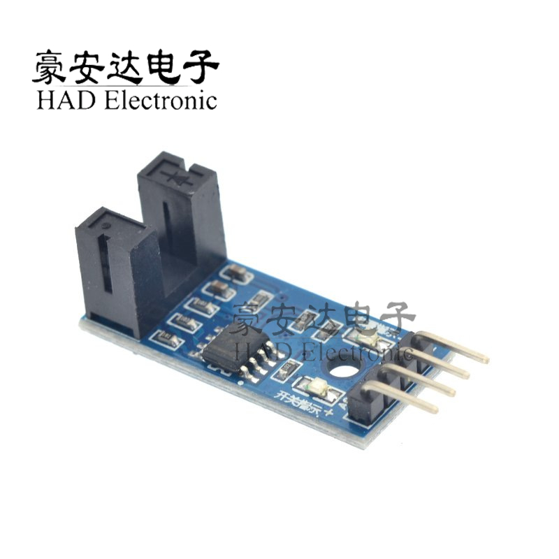 Speed ​​Sensor Counter Motor Test Slot Optocoupler Module Compatible with ARDUINO