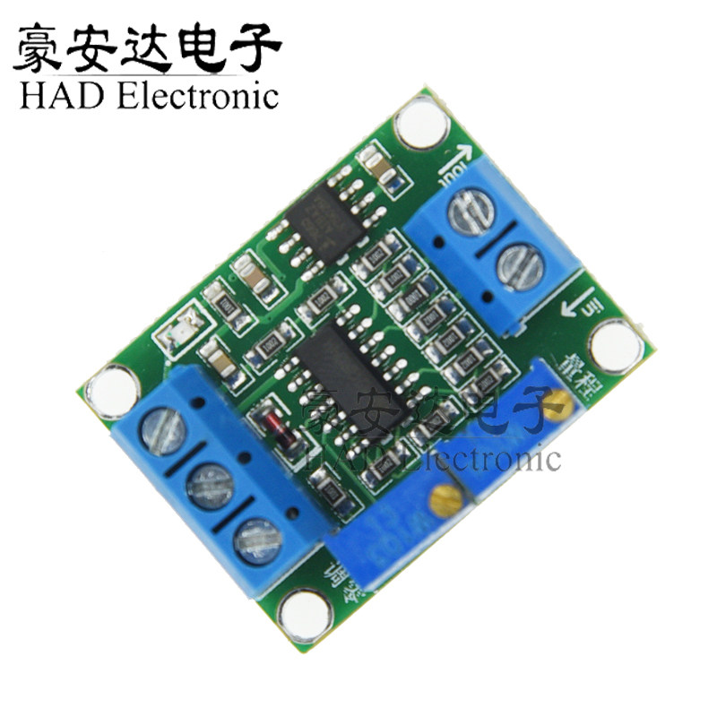 电流转电压模块0/4-20mA转0-3.3V5V10V电压变送器模块 信号转换