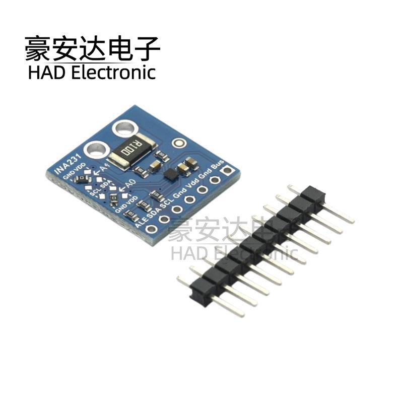 INA231 电压 电流功率 监控器 报警功能 36V 双向 I2C R100