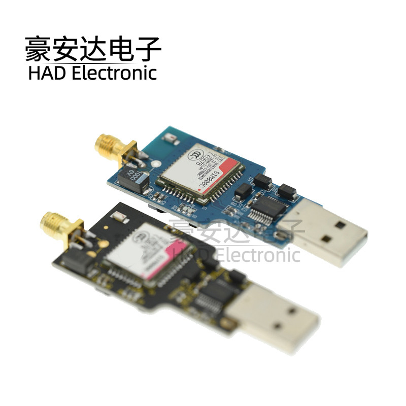 USB转GSM串口GPRS模组 蓝牙SIM800C电脑控制模块 中国大陆制