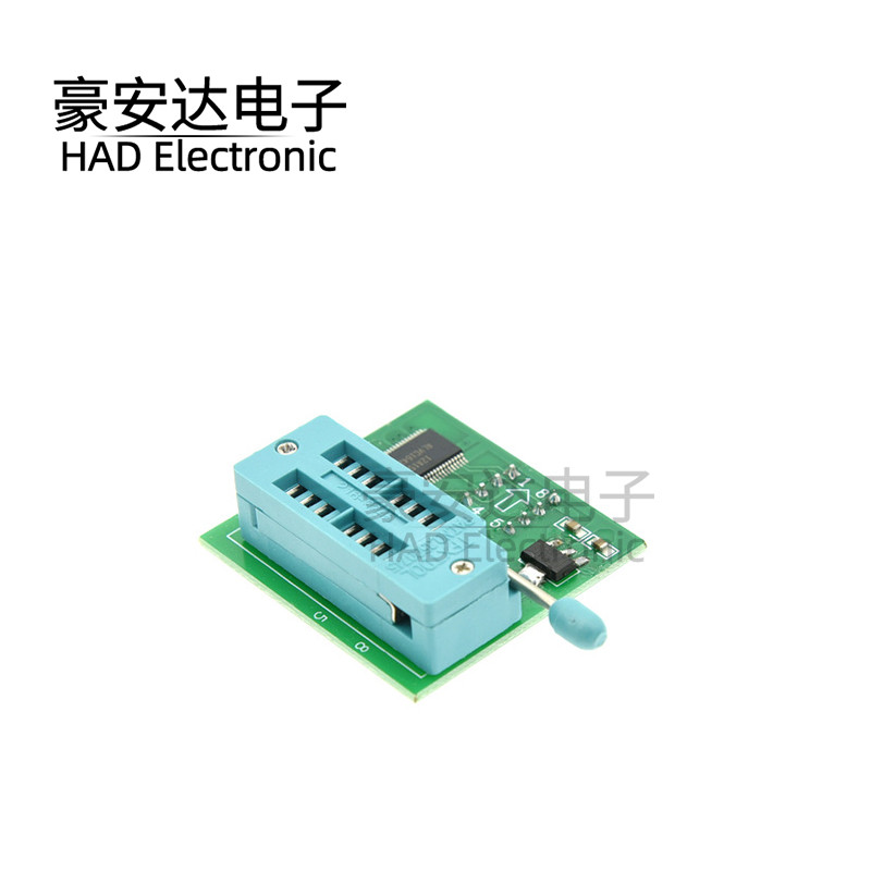 1.8V换座 SPI闪存SOP8 DIP8转换 平板主板MX25 W25 1.8V转接板
