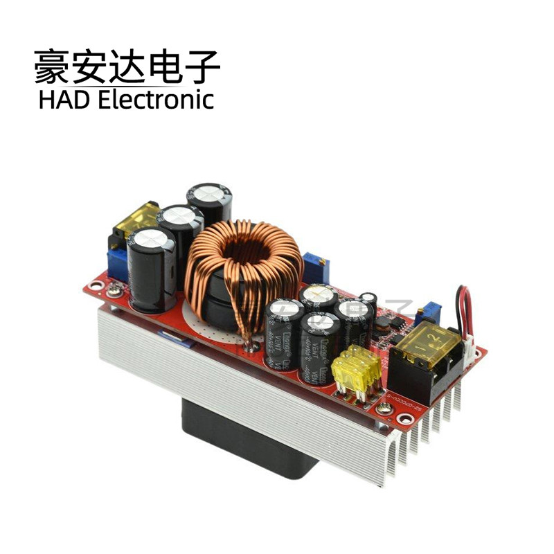1500W DC-DC升压恒压恒流可调电源模块12-60V升12-90V