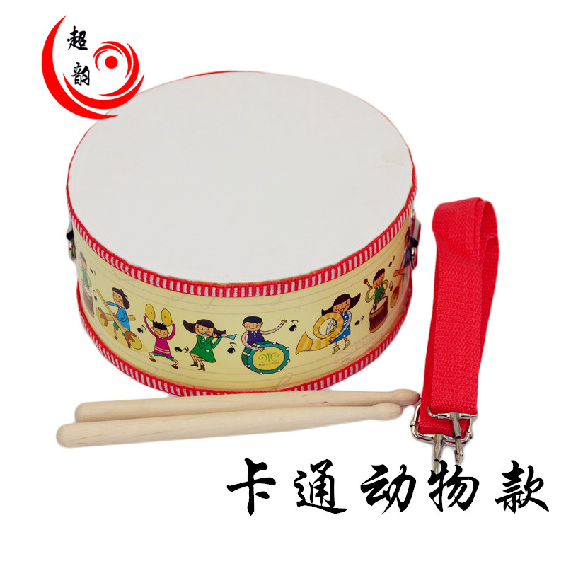 Bé nhỏ đánh trống đánh trống đồ chơi nhạc hai mặt trống nhỏ Orff trống nhỏ bẫy trống gõ - Đồ chơi nhạc cụ cho trẻ em đàn organ đồ chơi cho be