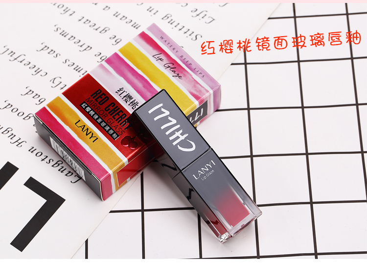 Son môi Lip Men Lip Gloss Lip Giữ Ẩm Giữ Ẩm Không đánh dấu Không Thấm Nước Kéo Dài Hạt Tiêu Nhỏ Màu Sinh Viên Dễ Thương Hàn Quốc son bóng colorkey