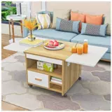 Складной кофейный столик небольшая квартира Мобильный дом встроенный много- Табличный двойной много -функциональный подъемник низкого таблица