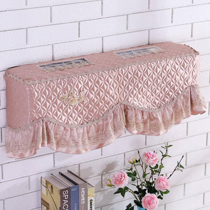 Beauty Helgeliken hangar air conditioning hood to boot up without taking 1P2P Pickup cloth Lace Hanging Machine Dust Cover