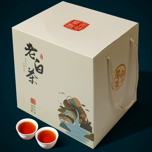 Фудин Байча, чай «Горное облако», Лао Байча, чай рассыпной, подарочная коробка в подарочной коробке