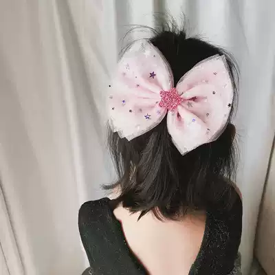 Girl Princess big bow Lady hairclip children high-end hair girls fashion hairclip hairclip clip headdress