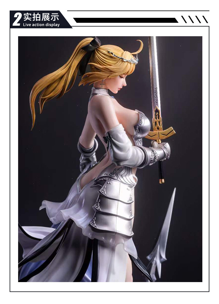 DT Studio Fate Saber Resin Statue In Stock 1/4 Scale Deluxe dual