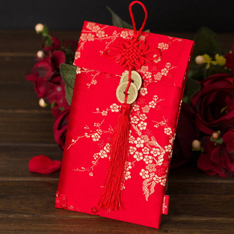 Wedding Gift Bags Creative handmade Wedding New Year Bug wedding 1-2 RMBten thousand Great red Bag is a seal