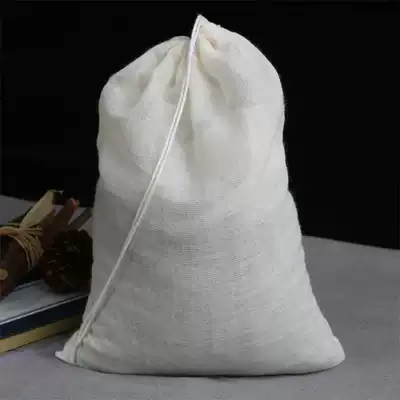 5 packs of 30*40cm large material bag cotton gauze filter bag Soy milk traditional Chinese medicine slag filter bag soup bag large