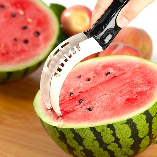 Блок арбуза, нож для ветряной мельницы, причудливый сплиттер, копание кусочек фруктов мяса, домашний многофункциональный инструмент вибрато