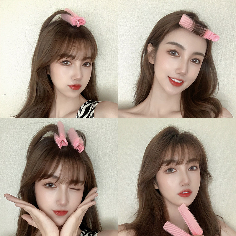 Top hair root fluffy clip hair fluffy artifact iron-free card forehead air bangs fixed clip hair roller