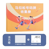 Яркий оранжевый [40 стр. внутренние страницы + 20 листов с подробными сведениями]