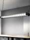 Loft Retro Long Strip Dining Room Lamp American Industrial Style Cafe Bar Table Creative Personality Office Pendant Light