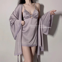 RESISTU fell into gentle hometown sexy private room hanging sleeping dress female thin ice wire beauty home dress