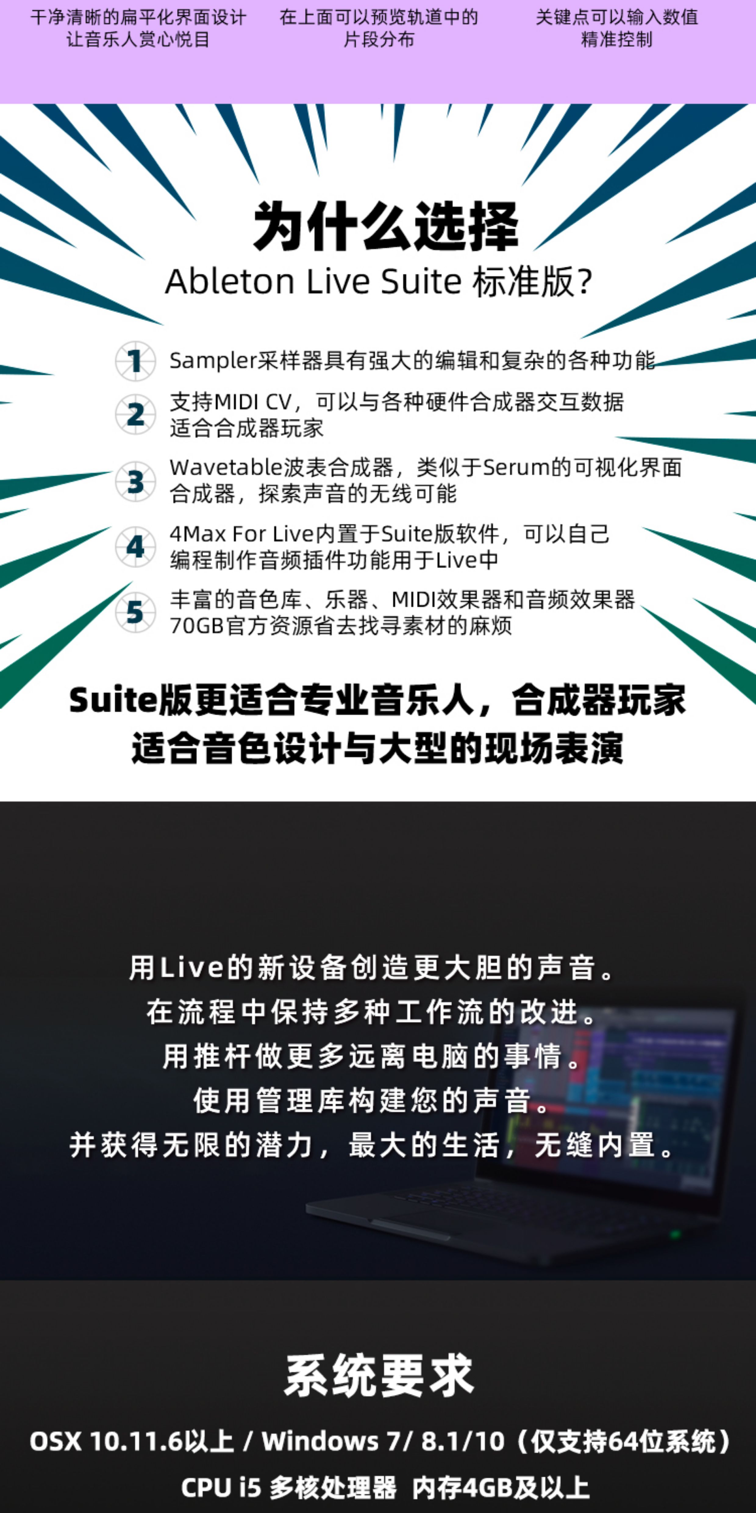 Ableton Live 12 Suite完整版现场宿主混音录音编曲软件官方正版