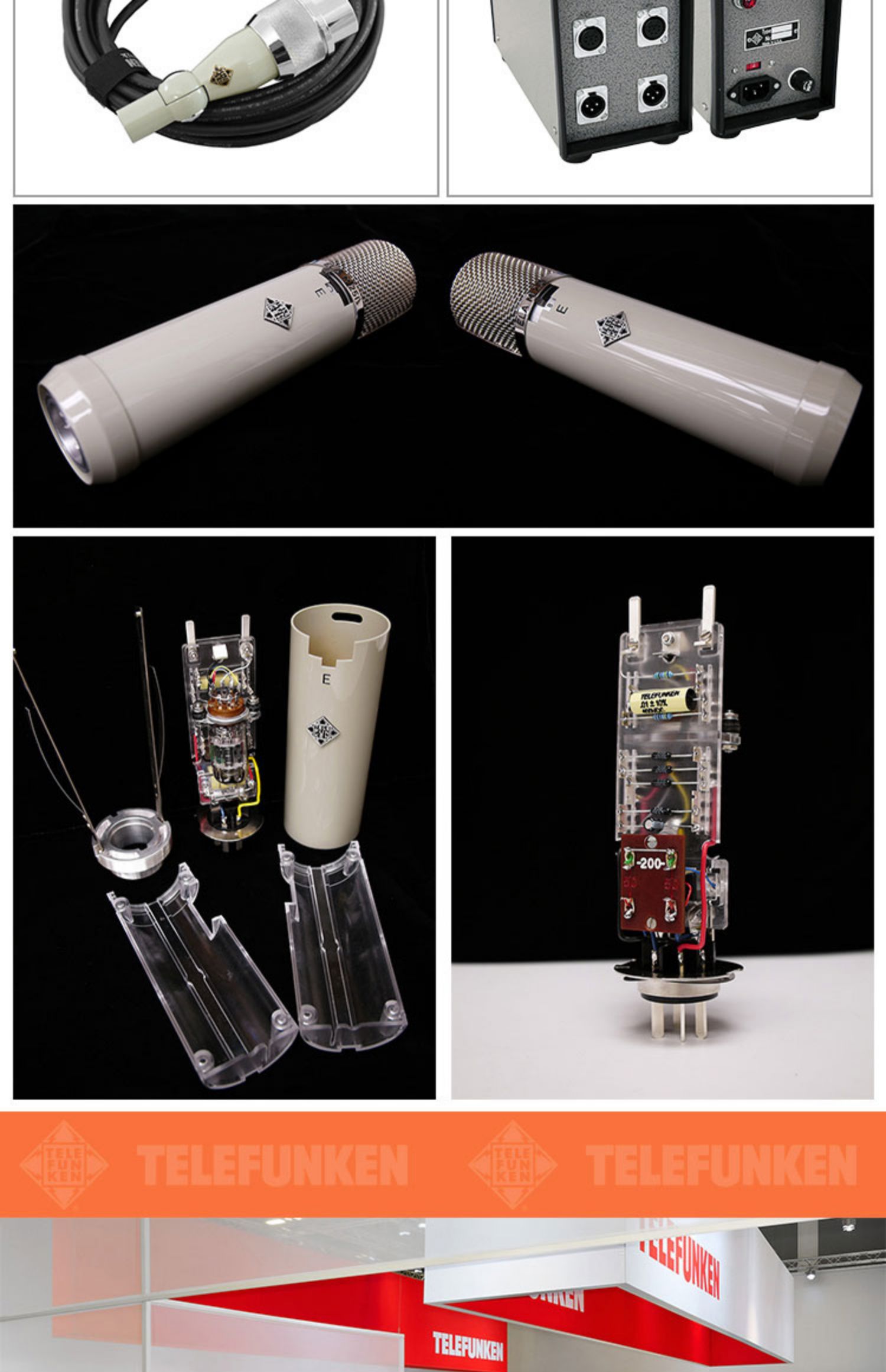 德律风根 Telefunken Ela M251E 251-E 电子管 话筒麦克风 行货