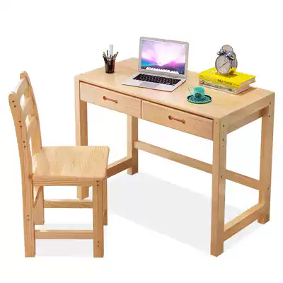 Solid wood desk home desktop computer desk children's learning desk desk desk desk