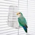 Ý IMAC treo hộp thức ăn cho vẹt cung cấp lồng chim tích hợp khay nạp thức ăn cho ăn - Chim & Chăm sóc chim Supplies