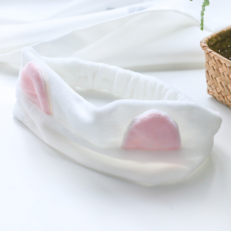 Face hair band hair band Jing sweet with the same hair accessories cat ears cute makeup mask wig female hair band hair band