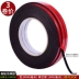 Red Film Black Sided Babble Băng Super Strong PE Dính Tên Dính Xe Bọt Keo dán tường Ngoại thất Băng Băng Kim loại Bảng tên acrylic với khối lượng siêu lớn Keo dán hai mặt 