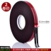 Red Film Black Sided Babble Băng Super Strong PE Dính Tên Dính Xe Bọt Keo dán tường Ngoại thất Băng Băng Kim loại Bảng tên acrylic với khối lượng siêu lớn Keo dán hai mặt 