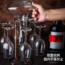 Creative Unity Red Wine Glass Decanter Cup Shelf Hanging Upside Down Hanging High Foot Cup 6 Only Clothing Red Wine Rack Pendulum