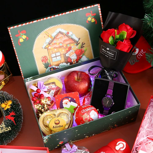 Apple, креативный рождественский защитный амулет, комплект для друга, подарочная коробка, подарок на день рождения