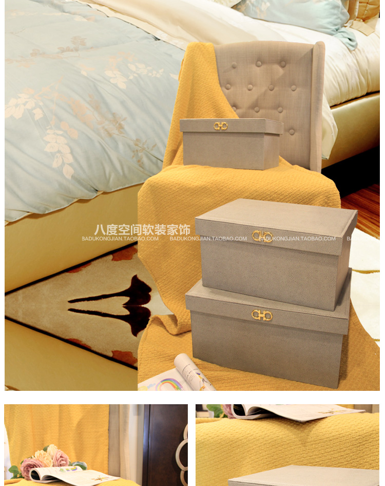 Mô hình phòng tủ quần áo cloakroom cửa hàng trang trí trang trí hiện đại lưu trữ Mỹ trang trí hộp hành lý vật dụng dcor phòng ngủ