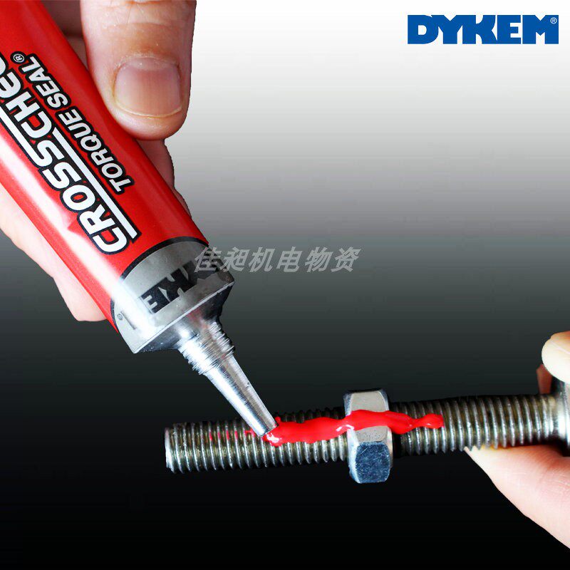 US Dykem Cross Check Torque Seal83316 Red Bolt Loose Logo Paste