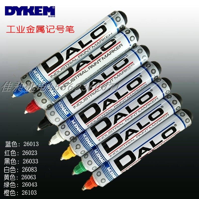 USA DYKEM DALO METAL MARKING PEN INDUSTRIAL PAINT PEN Point Pen Resistant Alcoholic Pen with fine pennies 26 Department