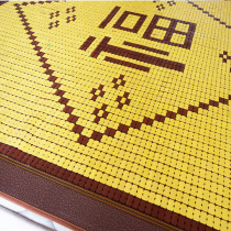 Summer mahjong sandmat 1 8m bed linen double bamboo mat 1 5m bed rice foldable student dormitory summer mattress