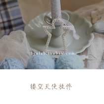 3yulab Korean White Hollow Angel Christmas tree hanging photo props pose props