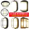 All aluminum moisture-proof lamp Waterproof dust-proof anti-fog lamp Bathroom lamp Powder room lamp Door lamp Outdoor wall lamp LED