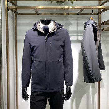 Sheep wool-filled removable cotton jacket Sheep wool-filled removable cotton jacket