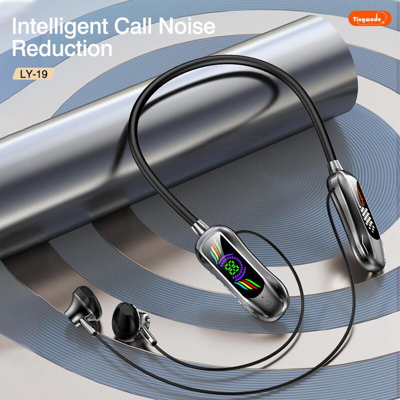 New Model Neckband Headphones Tiktok Karaoke Ear-Monitor Berlin Sound Digital Display Ultra-Long Battery Life Sports Neckband Bluetooth Headphones New Model Neckband Headphones Tiktok Karaoke Ear-Monitor Berlin Sound Digital Display Ultra-Long Battery Life Sports Neckband Bluetooth Headphones