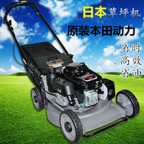 Japan original Honda power four-stroke lawn machine hand push self-propelled self-propelled lawn mower lawn mower