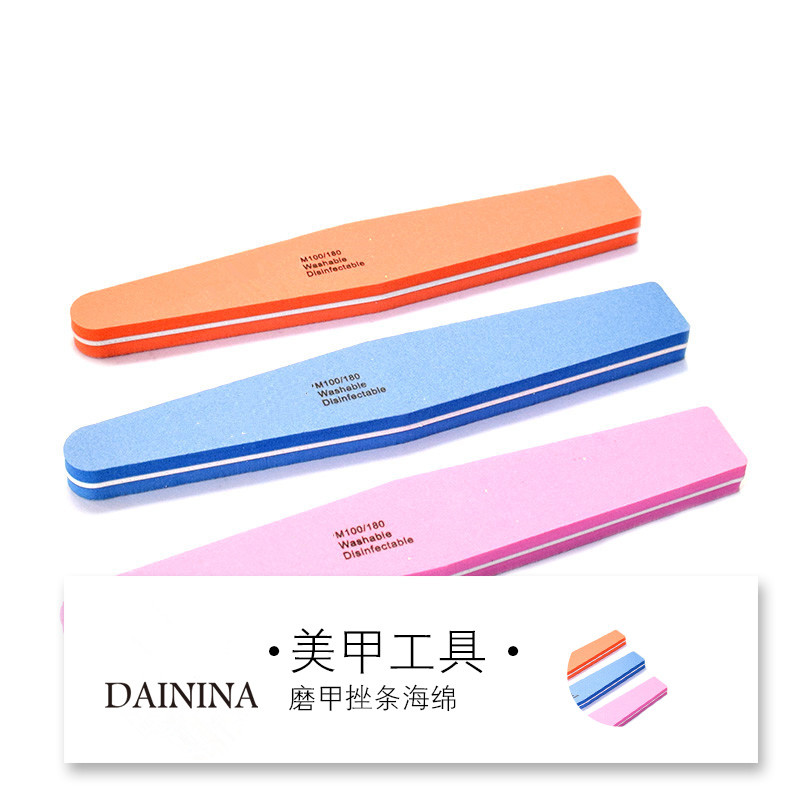 Nail tool set nails frustration nails sponge shaped sand sand patch polishing nails for housenails