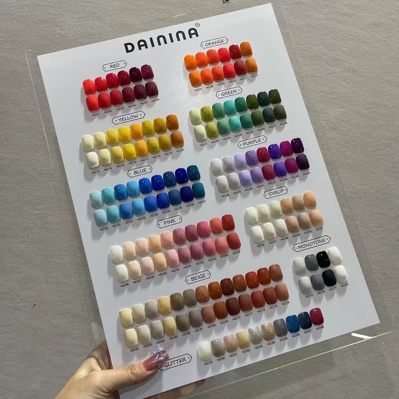 Rainbow Summer Nail Gel Set Complete Set 2025 Spring/Summer New Phototherapy Nail Art Plant Gel for Nail Salon Use