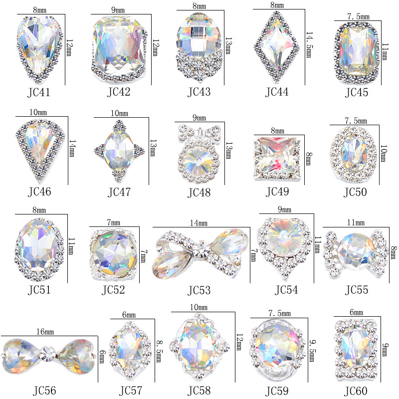 Medecor Diamond Accessories New Medecine Big Drill Accessories New Super Shiny Net Red BEAUTIFUL BUTTERFLY KNOT FANTASY COLOR SPECIAL SHAPED CRYSTAL DRILL