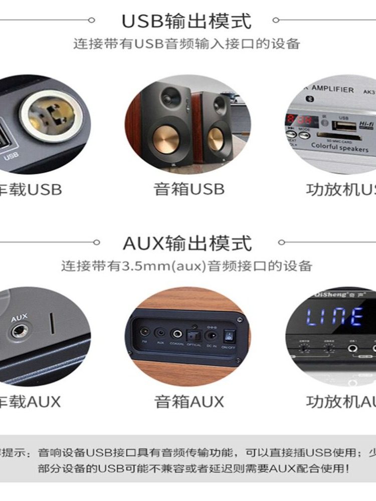 Bluetooth Transmitter 5.0 Bluetooth Receiver and Transmitter Two-In-One Computer Tv USB Bluetooth Receiver and Transmitter