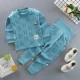 . Baby Qiuyi Longpants Set Đồ lót trẻ em bằng vải cotton Mùa xuân Em bé Eo cao Quần bảo vệ Bụng Cô gái Mùa xuân và Mùa thu Đàn ông - Quần áo lót