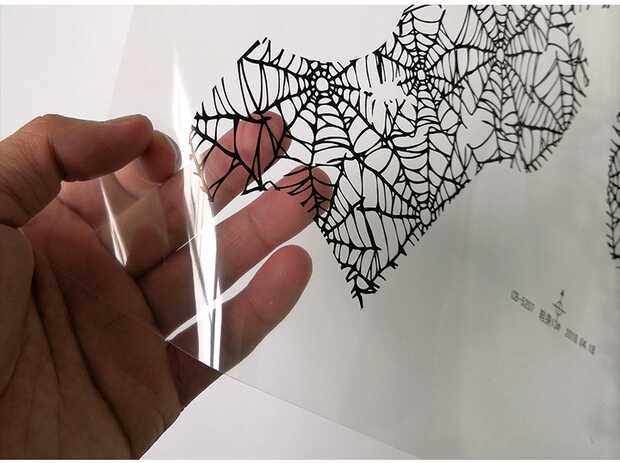 Full transparent inkjet negative plate printing A3A4 film flying woven milky white waterproof printing slide projection drop negative film