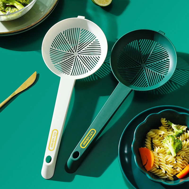 Nordic large colander kitchen high temperature noodle filter fence household large mesh sieve boiled noodles dumplings commercial artifact