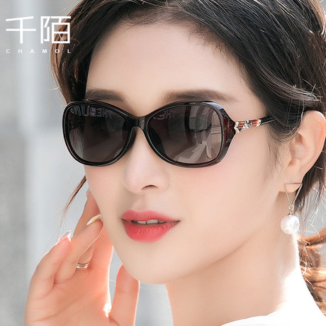 女小脸款小号优雅小框偏光太阳镜防紫外线眼镜女小脸款墨镜