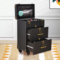 Cosmetic case professional makeup master large multi-layer tie rod special door-to-door beauty eyebrow nail tattoo toolbox