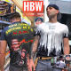 Hbw European Style Muay Thai Fitness Clothing Short-Sleeved Men's Quick-Drying Sports Running T-Shirt Tight-Fitting Boxing Training Long-Sleeved