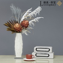 Simple modern ornaments creative combination Cup flower storage box hotel model room soft decoration